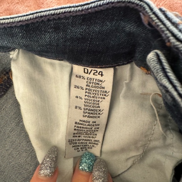 Regeneration by Celebrity Pink jeans Size 0/24 - Picture 5 of 5